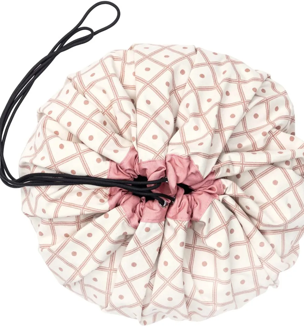 Play&Go Legetæpper Og Legegulve>Legetøjstæppe - Ø140 cm - Geo Coral