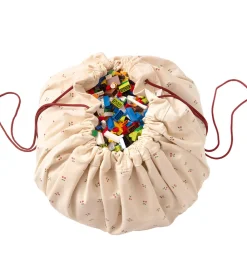 Play&Go Legetæpper Og Legegulve>Legetøjstæppe - Ø140 cm - Cherry Cherry