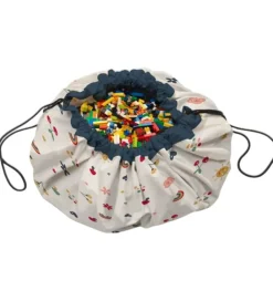 Play&Go Babylegetøj|Legetæpper Og Legegulve>Legetøjstæppe/Opbevaring - 140 cm - 2-i-1- Funny Days