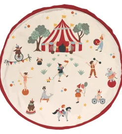 Play&Go Legetæpper Og Legegulve|Babylegetøj>Legetøjstæppe/Opbevaring - 140 cm - 2-i-1 - Circus