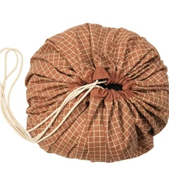 Play&Go Legetæpper Og Legegulve>Legetæppe - Ø140 - Grid Brown