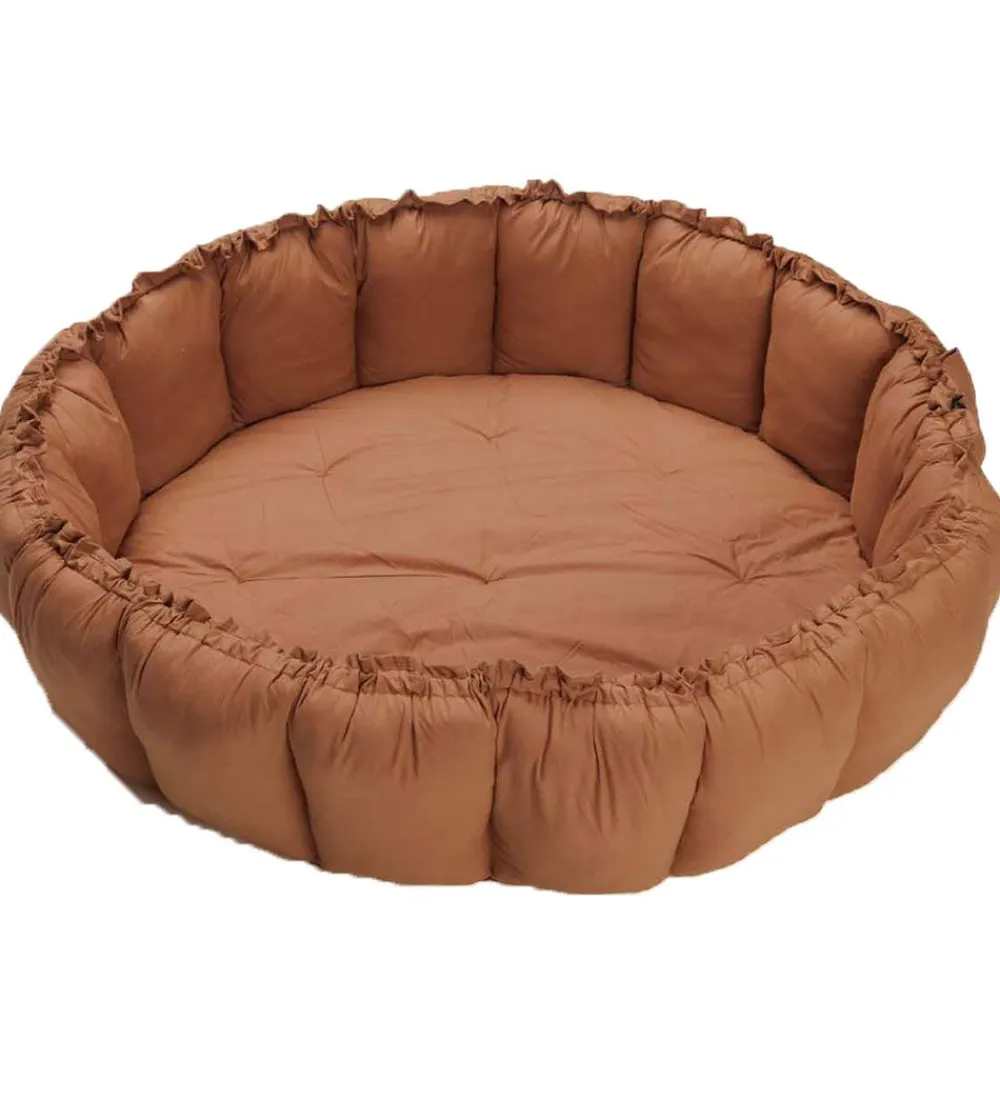 Play&Go Legetæpper Og Legegulve>Legetæppe - 3-i-1 - Ø130 cm - Tawny Brown