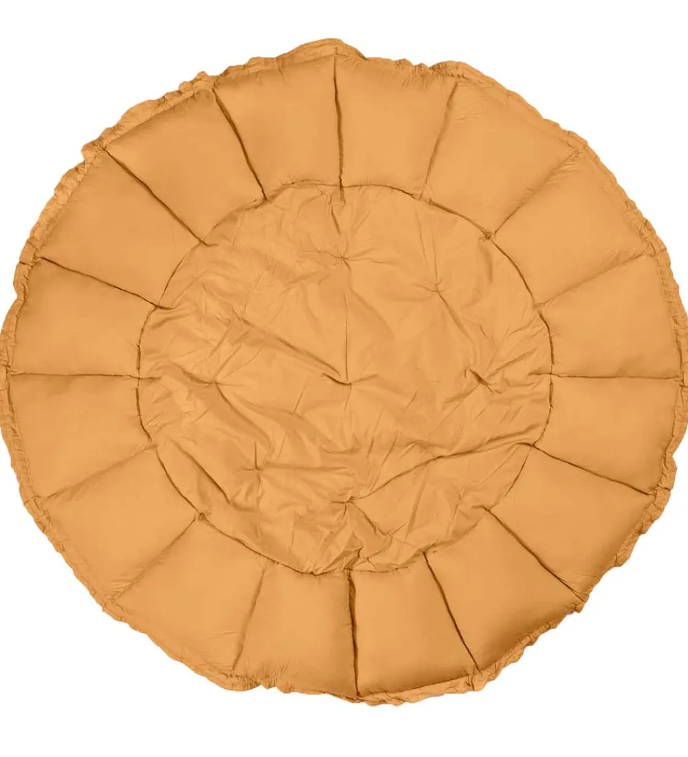 Play&Go Legetæpper Og Legegulve>Legetæppe - 3-i-1 - Ø130 cm - Mustard