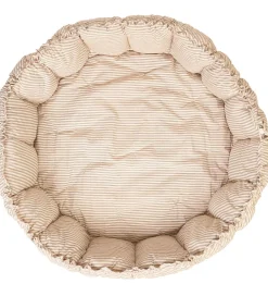 Play&Go Babylegetøj|Legetæpper Og Legegulve>Legetæppe - 3-i-1 - Ø130 cm - Bloom Stripes Blue