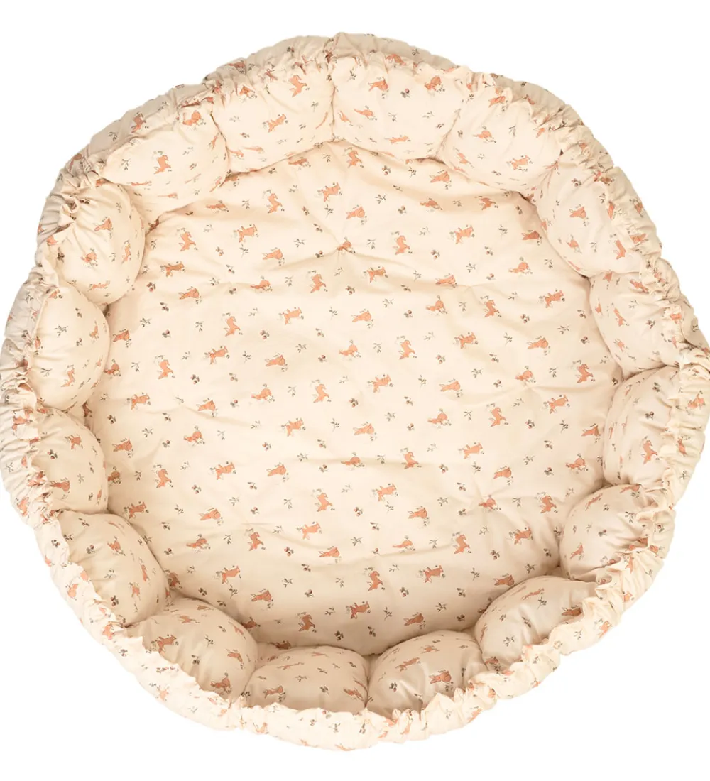 Play&Go Babylegetøj|Legetæpper Og Legegulve>Legetæppe - 3-i-1 - Ø130 cm - Bloom Rabbit
