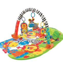 Playgro Aktivitetslegetøj|Legetæpper Og Legegulve>Aktivitetstæppe - 5-i-1 - Safari