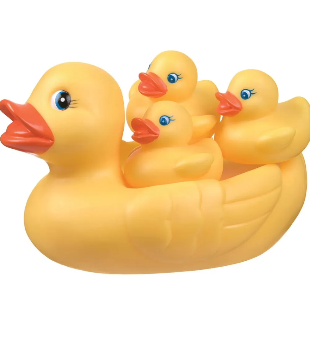 Playgro Badelegetøj>Badelegetøj - 4 stk. - And Med Ællinger