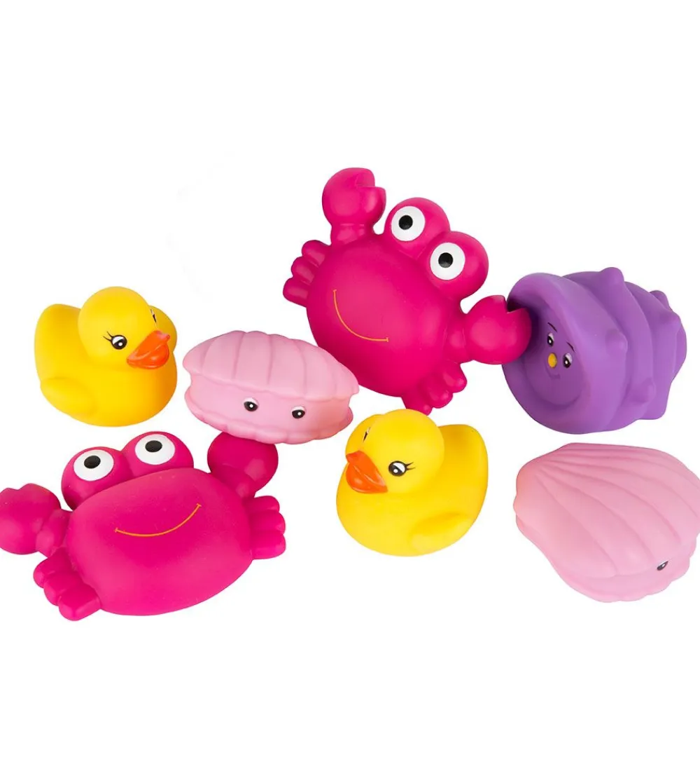 Playgro Badelegetøj>Badelegetøj - Floating Sea Friends - Pink