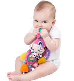 Playgro Babylegetøj>Barnevognsophæng - Dixie Aktivitesthund