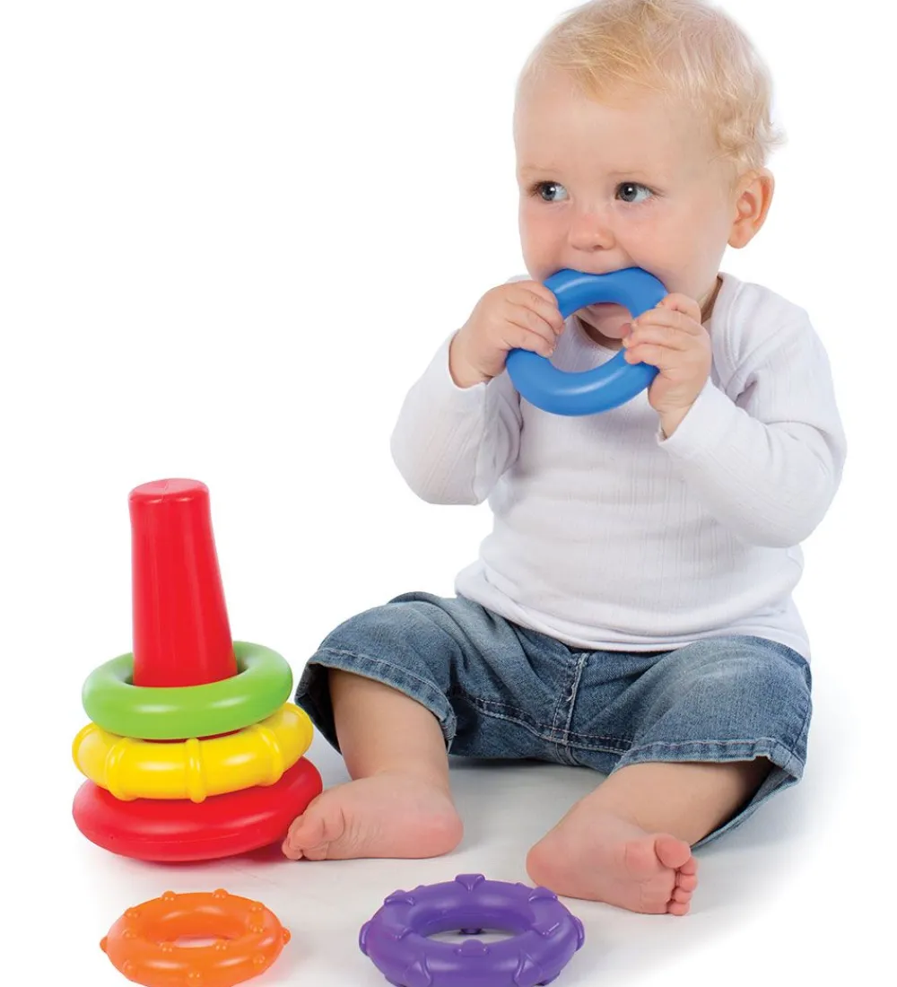 Playgro Stablelegetøj>Stabelringe - Sort and Stack Tower