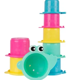 Playgro Stablelegetøj|Badelegetøj>Stablelegetøj - Croc Cups - 8 stk - Multifarvet
