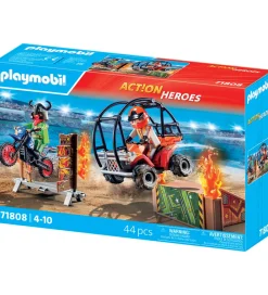 Playmobil Konstruktionslegetøj>Action Heroes - Stunt Show - 71808 - 44 Dele