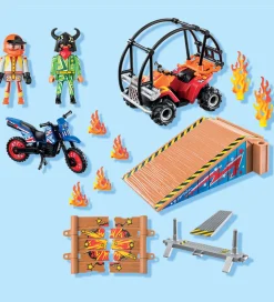 Playmobil Konstruktionslegetøj>Action Heroes - Stunt Show - 71808 - 44 Dele