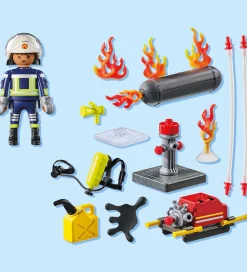 Playmobil Konstruktionslegetøj>Action Heroes - Brandbekæmper... - 71826 - 42 Dele