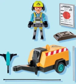 Playmobil Konstruktionslegetøj>Action Heroes - Byggearbejder - 71752 - 14 Dele