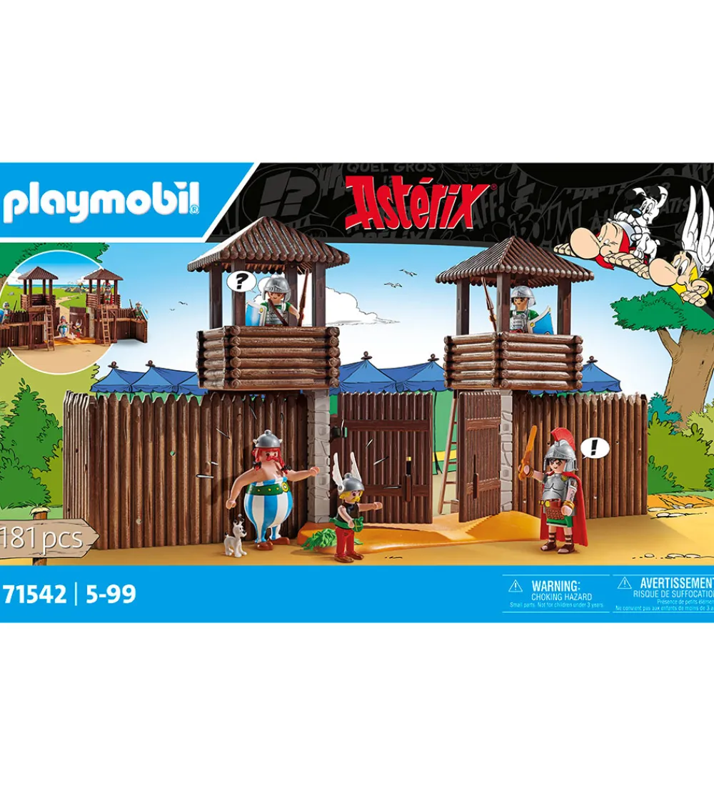 Playmobil Konstruktionslegetøj|Byg Og Klodser>Asterix - Romersk Lejr - 71542 - 181 Dele
