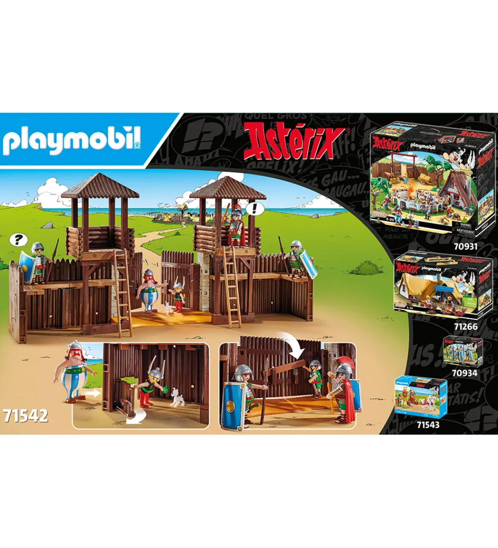 Playmobil Konstruktionslegetøj|Byg Og Klodser>Asterix - Romersk Lejr - 71542 - 181 Dele