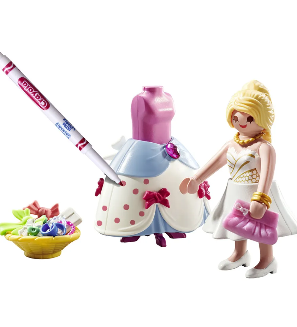 Playmobil Byg Og Klodser>Color - Modekjole - 71374 - 40 Dele