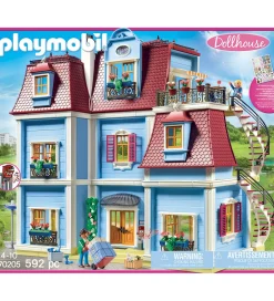 Playmobil Byg Og Klodser>Dollhouse - Mit Store Dukkehus - 70205 - 592 Dele
