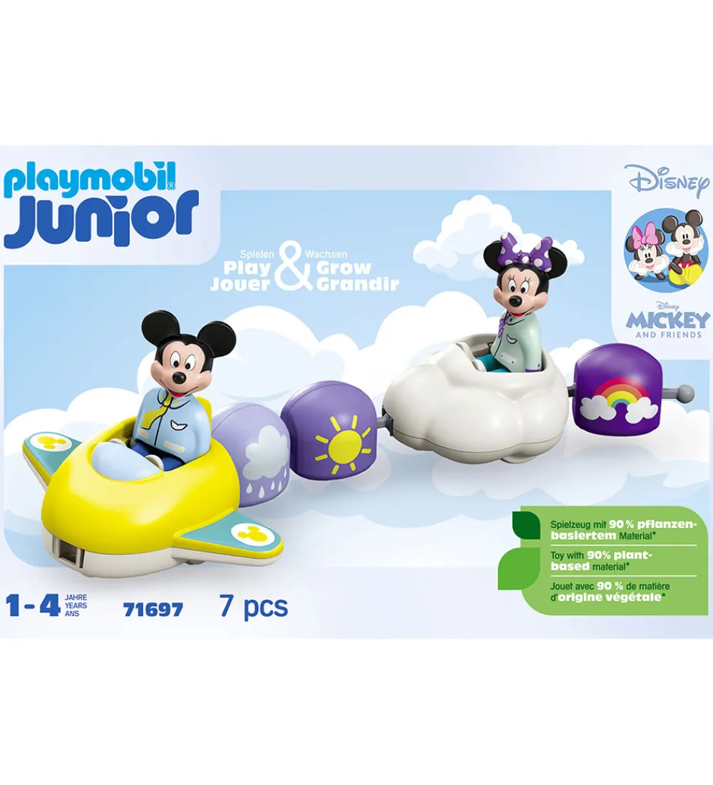 Playmobil Konstruktionslegetøj|Byg Og Klodser>Junior - Disney - Mickeys & Minnie... - 71697 - 7 Dele