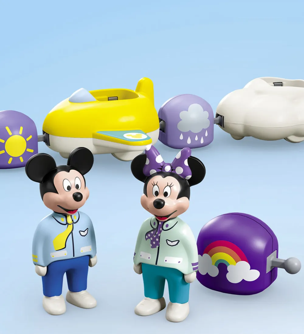 Playmobil Konstruktionslegetøj|Byg Og Klodser>Junior - Disney - Mickeys & Minnie... - 71697 - 7 Dele