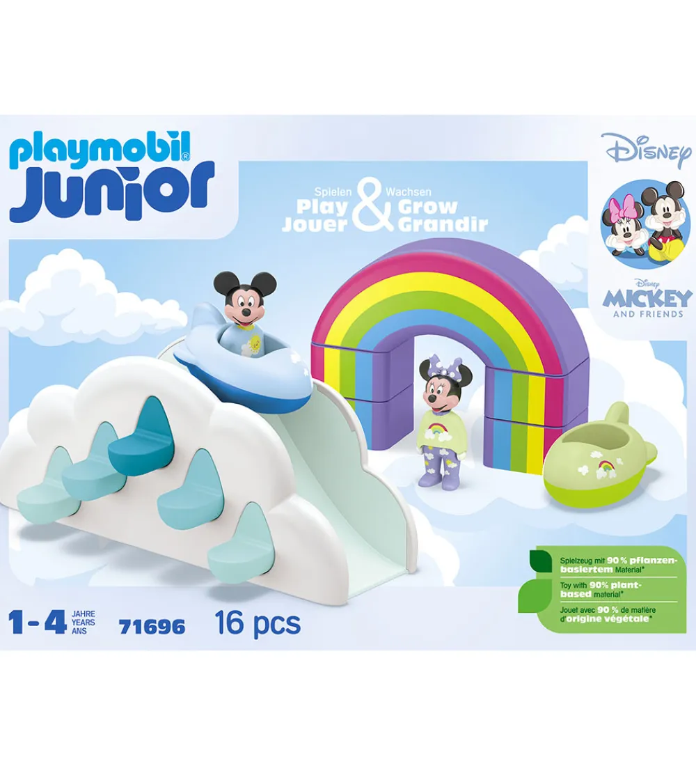 Playmobil Konstruktionslegetøj|Byg Og Klodser>Junior - Disney - Mickeys & Minni... - 71696 - 16 Dele