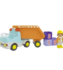Playmobil Konstruktionslegetøj|Byg Og Klodser>Junior - Dump Truck - 71685 - 6 Dele