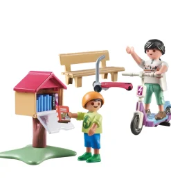 Playmobil Byg Og Klodser>My Life - Bogbytte for Bogorme - 71511 - 25 Dele