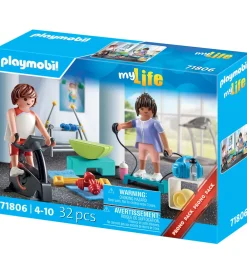 Playmobil Trælegetøj|Konstruktionslegetøj>My Life - Fitness Træning - 71806 - 32 Dele