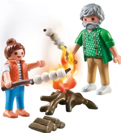 Playmobil Byg Og Klodser>My Life - Lejrbål med Skumfiduser - 71513 - 15 Dele