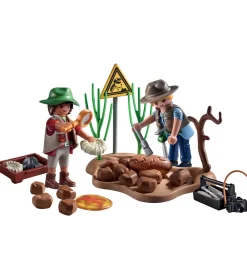 Playmobil Konstruktionslegetøj>My Life - Palæontologi-udgravning - 71805 - 41 Dele