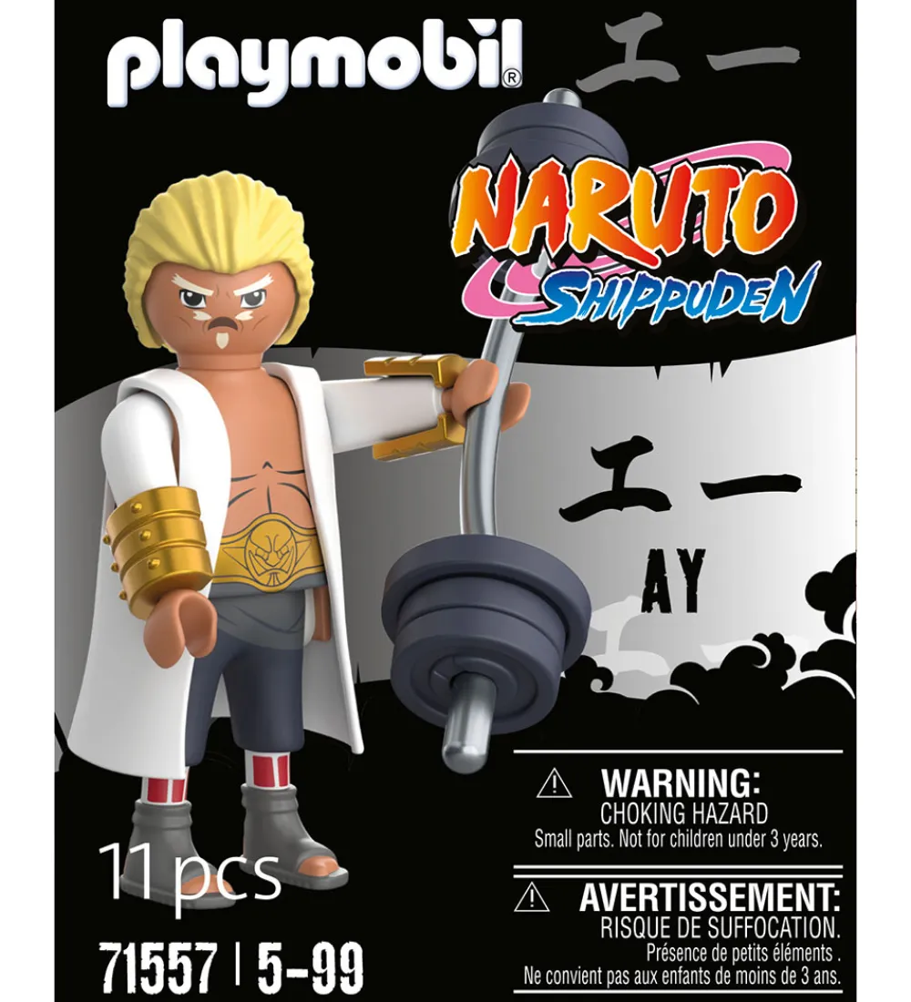 Playmobil Konstruktionslegetøj|Byg Og Klodser>Naruto - Ay - 71557 - 11 Dele