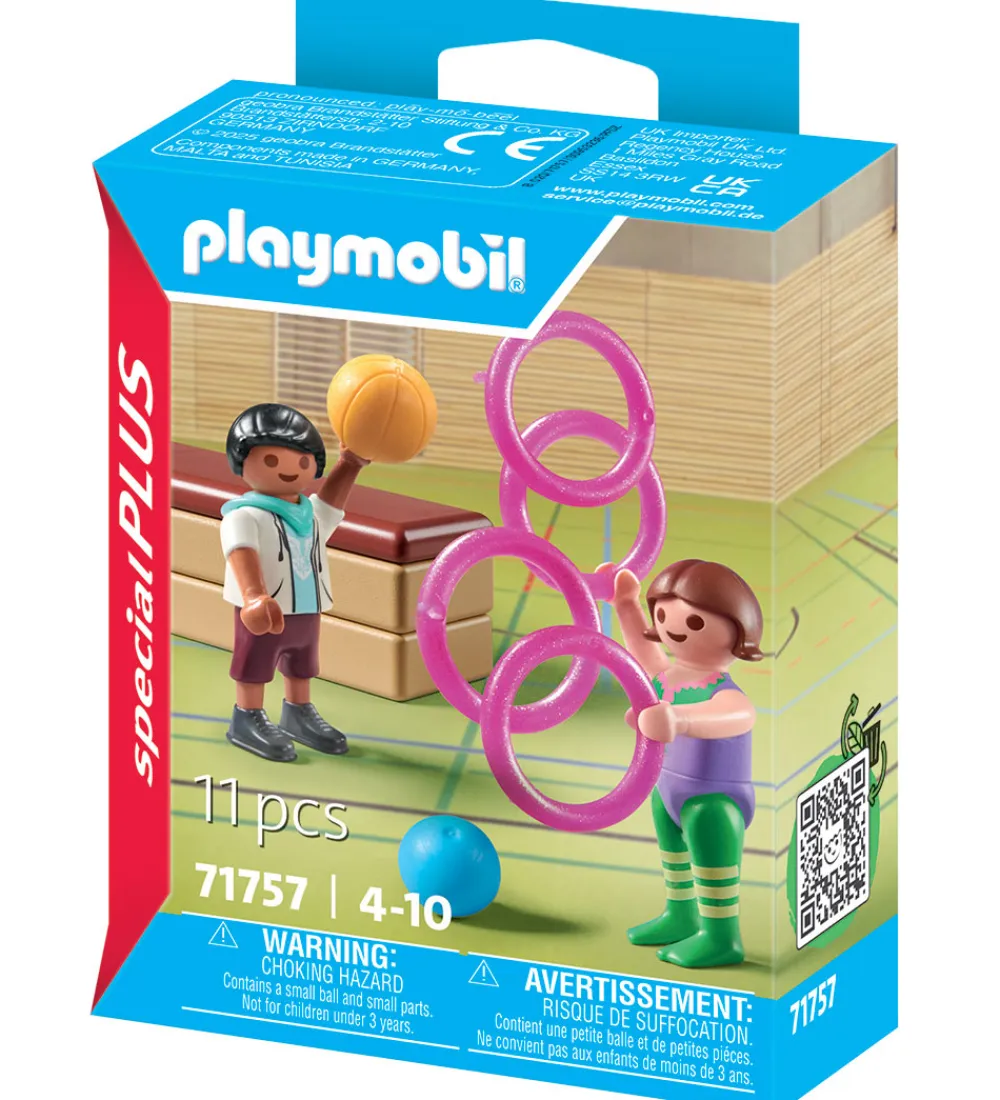 Playmobil Konstruktionslegetøj>SpecialPlus - Gymnaster - 71757 - 11 Dele