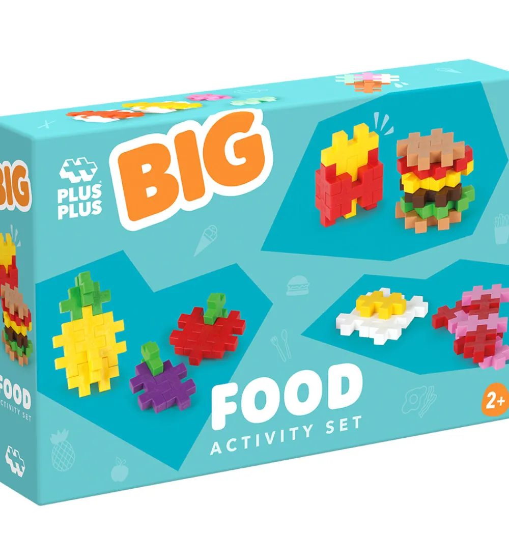 Plus-Plus Konstruktionslegetøj|Byg Og Klodser>BIG - 50 Stk. - Mad