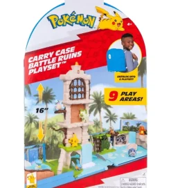 Pokémon Figurer>Pokemon Legesæt - Carry Case - Battle Ruins