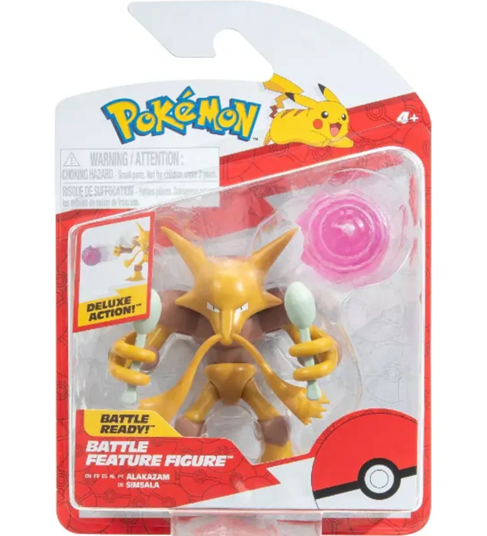 Pokémon Figurer>Actionfigur - Battle Feature Figure - Alakazam