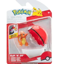 Pokémon Figurer>Figur - Clip 'N' Go - Charmander m. Poke Ball