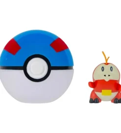 Pokémon Figurer>Figur - Clip 'N' GO - Fuecoco m. Great Ball