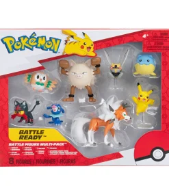 Pokémon Figurer>Figur - 8-pak - Battle Figure