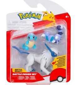 Pokémon Figurer>Figurer - Battle Figure - Squirtle/Absol/Skorupi