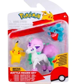 Pokémon Figurer>Figurer - Battle Figure - Pikachu/Gible/Ponyta