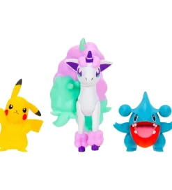 Pokémon Figurer>Figurer - Battle Figure - Pikachu/Gible/Ponyta