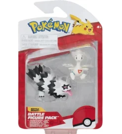 Pokémon Figurer>Figurer - 2-pak - Battle Figure - Zigzagoon & Togetic