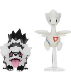 Pokémon Figurer>Figurer - 2-pak - Battle Figure - Zigzagoon & Togetic