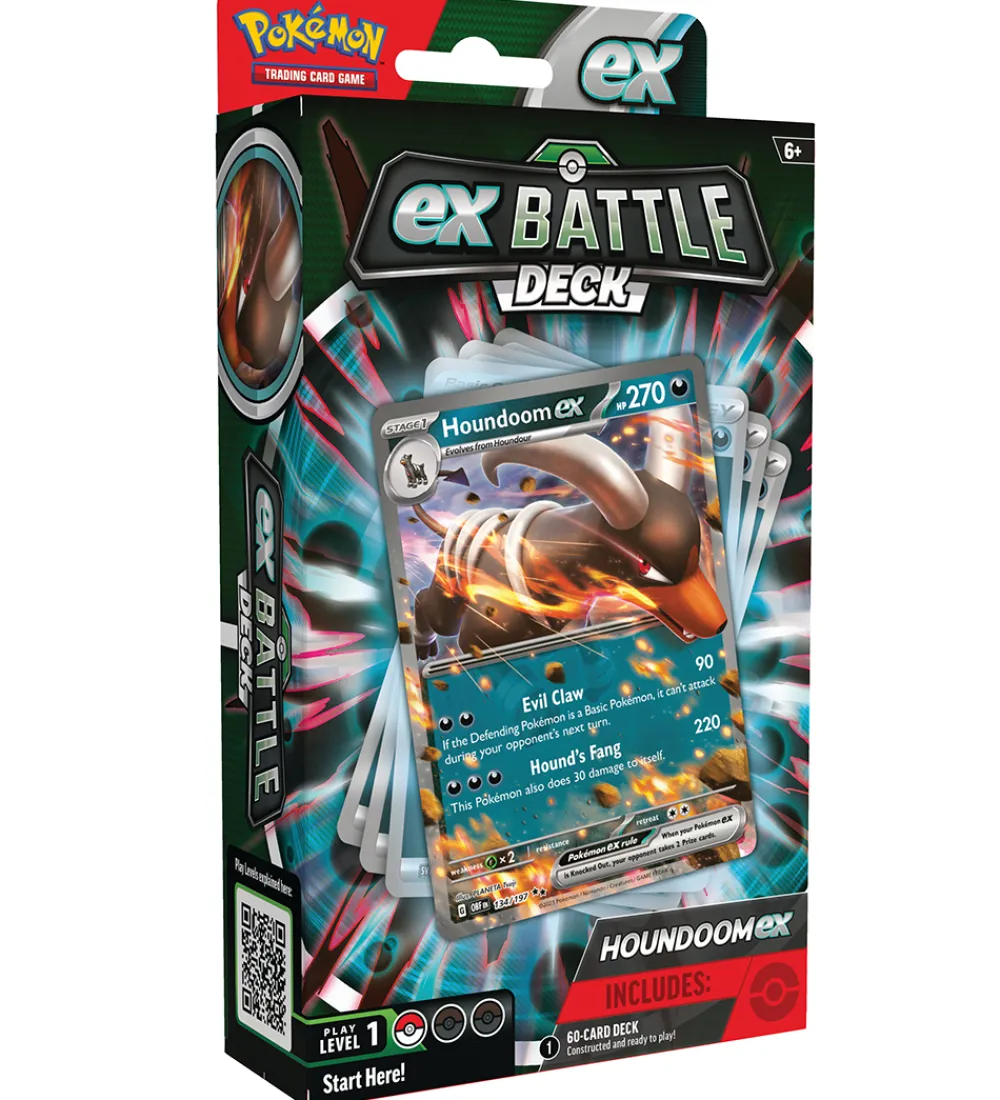 Pokémon Samlekort|Spil>Samlekort - Battle Deck - Houndoom ex