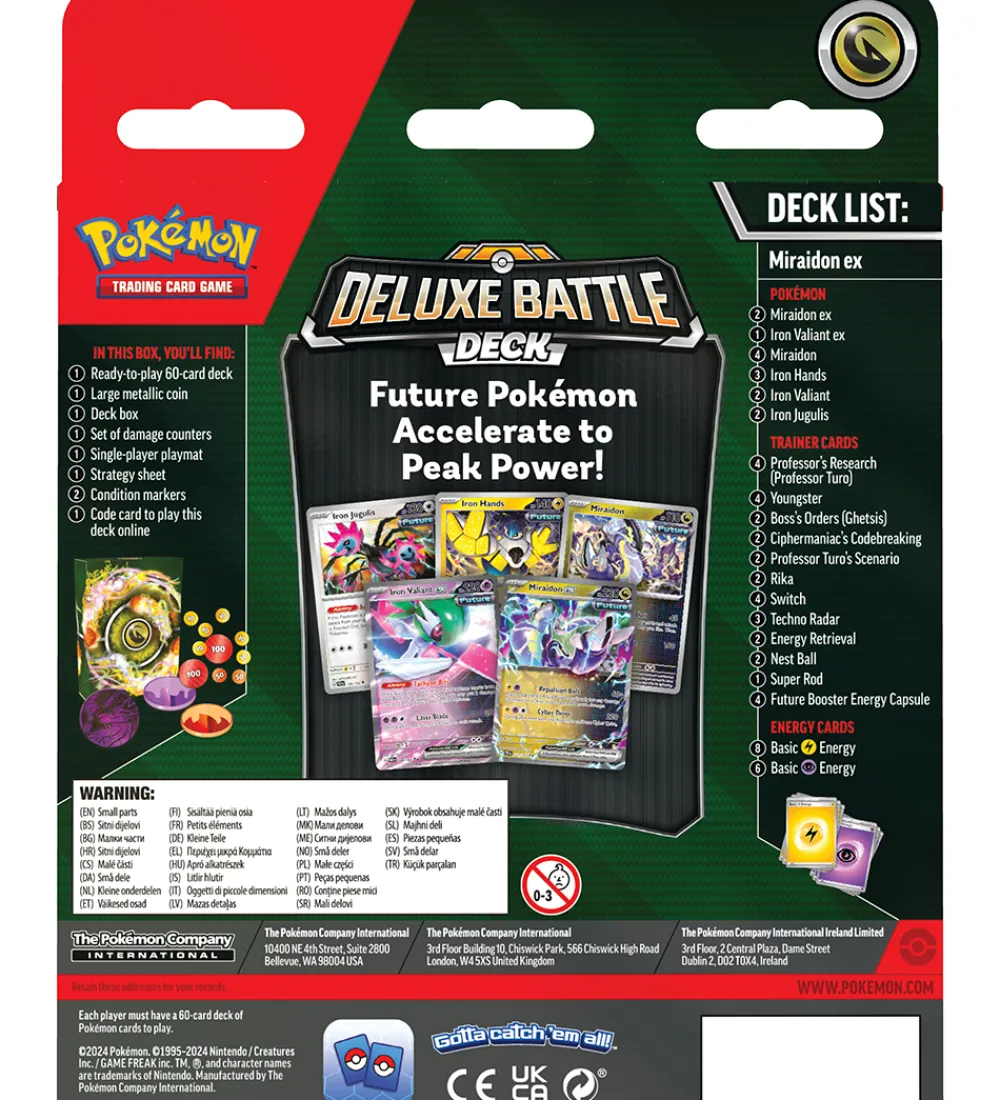 Pokémon Samlekort>Samlekort - Deluxe Battle Deck - Miraidon ex