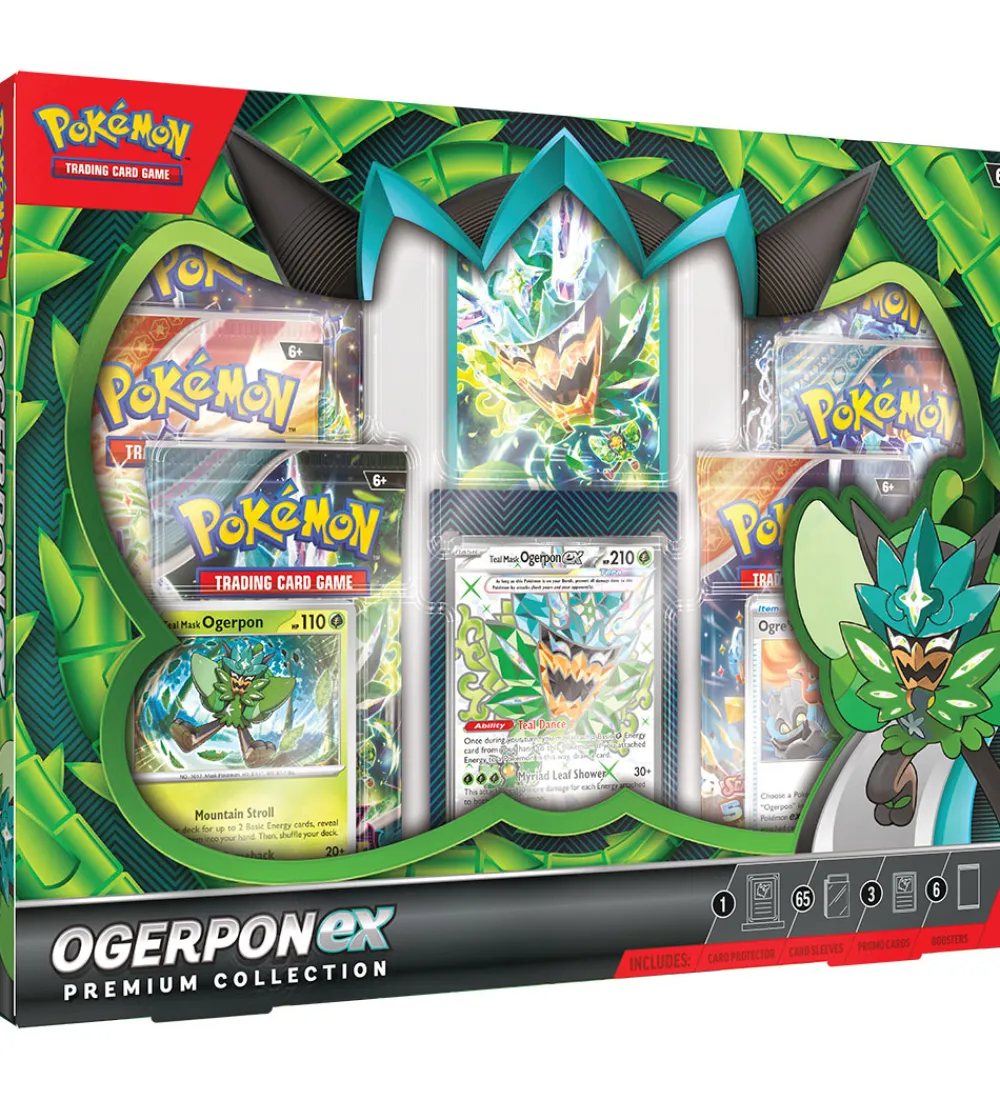 Pokémon Samlekort>Samlekort - Ogerpon ex - Premium Collection