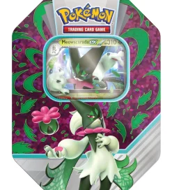 Pokémon Samlekort|Spil>Samlekort - Paldea Partners Tin - Meowscarada EX