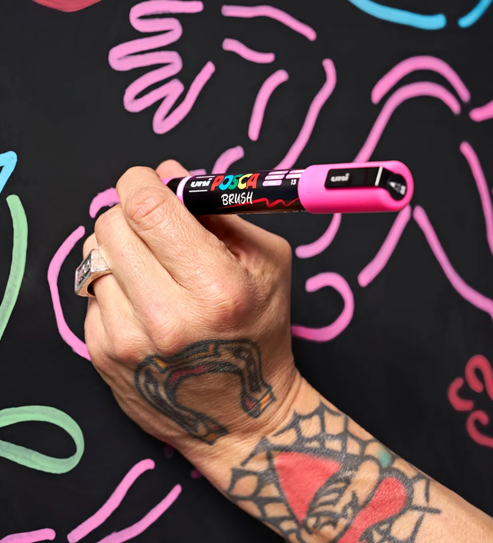 Posca Tuscher Og Farver|Kreativ Leg>Tusch - PC-5BR - Pink