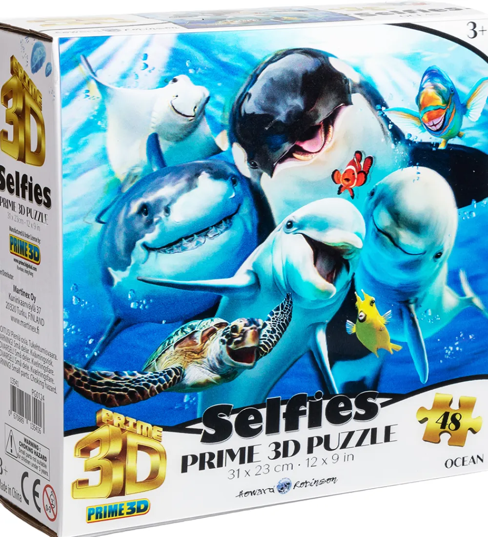 Prime 3D Puzzle Puslespil>Puslespil - 3D - 48 Brikker - Ocean Selfie